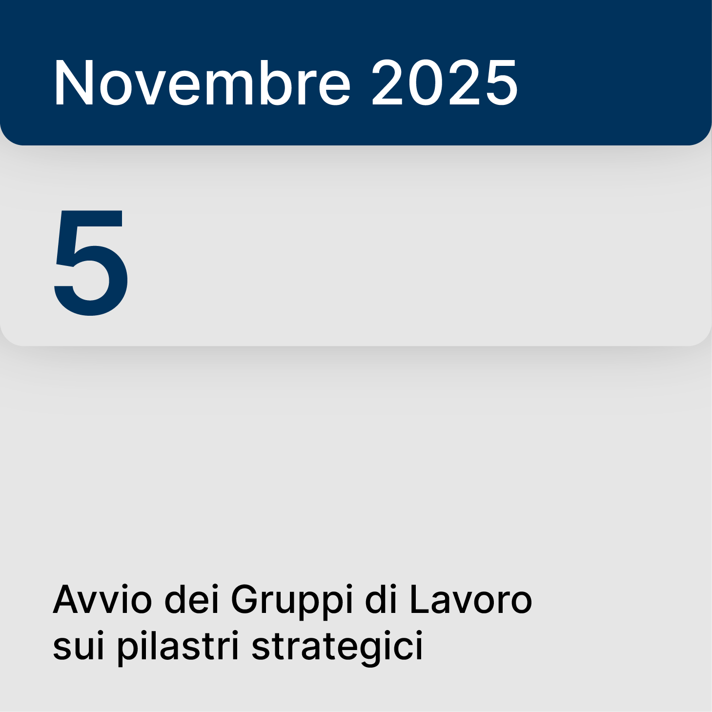 20 ottobre 2025, Roma – Workshop senatoriale: stato avanzamento lavori